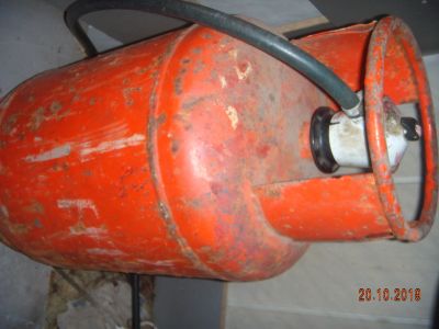Лот: 14952350. Фото: 1. баллон пропан 27л,клапан. Баллоны, газ в баллонах