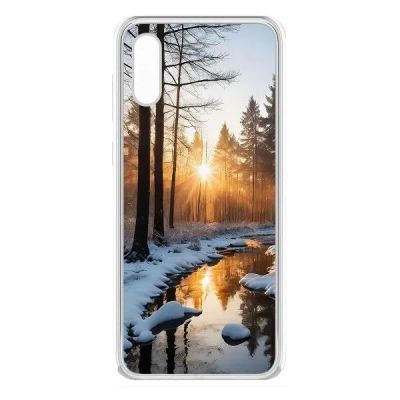 Лот: 25135036. Фото: 1. Чехол Krutoff Clear Case "Весна... Чехлы, бамперы