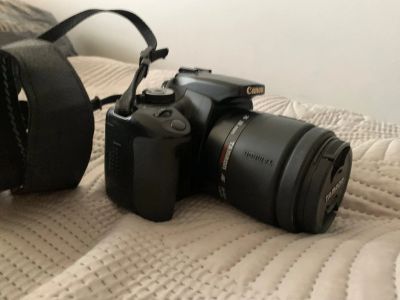 Лот: 20523771. Фото: 1. Фотоаппарат Canon 400d. Объективы