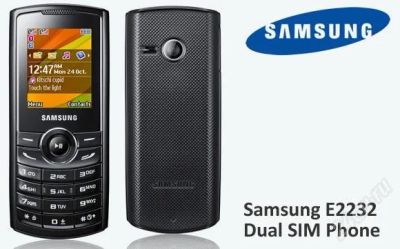 Лот: 2301773. Фото: 1. Samsung E 2232 duos. Кнопочные мобильные телефоны