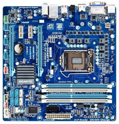 Лот: 2821731. Фото: 1. Gigabyte Z68M-D2H. Материнские платы