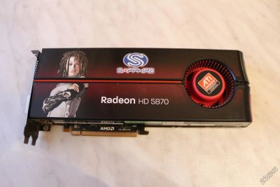 Лот: 4576144. Фото: 1. Sapphire Radeon HD 5870 850Mhz... Видеокарты