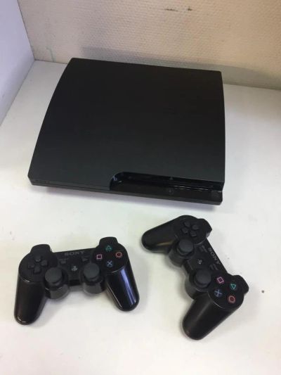 Лот: 9019567. Фото: 1. Sony PlayStation 3 PS3 slim 320GB... Игровые приставки, консоли