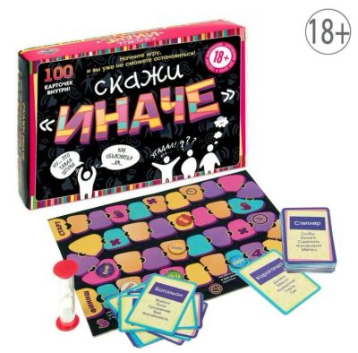 Лот: 10737479. Фото: 1. Настольная игра "Скажи иначе". Настольные игры, карты