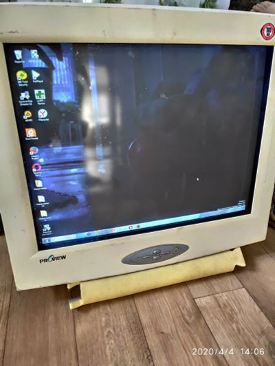 Лот: 15784558. Фото: 1. Монитор Proview 17" элт плоский. ЭЛТ-мониторы