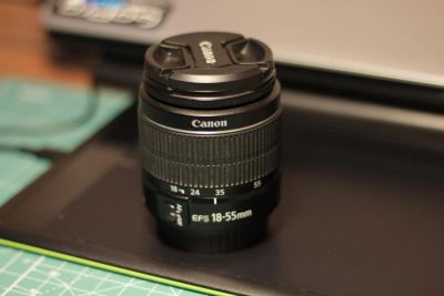 Лот: 6814921. Фото: 1. Объектив Canon 18-55мм. Объективы