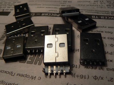 Лот: 6396493. Фото: 1. Разъём (штекер) USB. Разъёмы