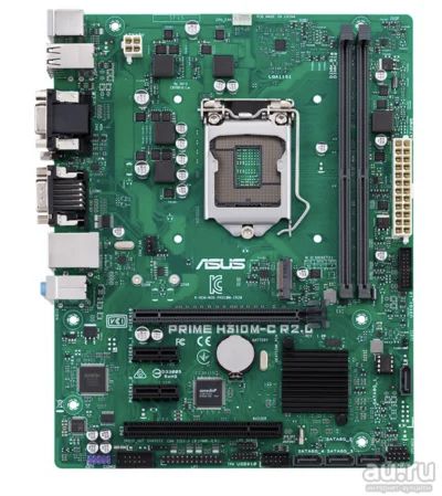 Лот: 17846751. Фото: 1. Asus PRIME H310M-C R2.0 PRIME... Материнские платы