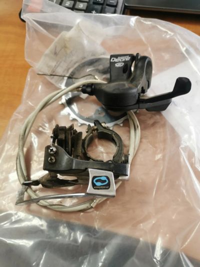 Лот: 16174428. Фото: 1. Передний переключатель shimano... Запчасти
