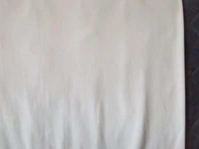 Лот: 11155357. Фото: 1. Белый трикотаж 1,50 метра. Ткани, нитки, пряжа