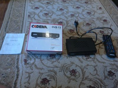 Лот: 11258770. Фото: 1. Цифровой тв-тюнер Cadena DVB-T2. Цифровое, спутниковое ТВ