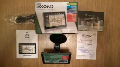 Лот: 5052525. Фото: 1. Навигатор GPS Lexand SA5 HD+ 5... Видеорегистраторы,  радар-детекторы, системы парковки