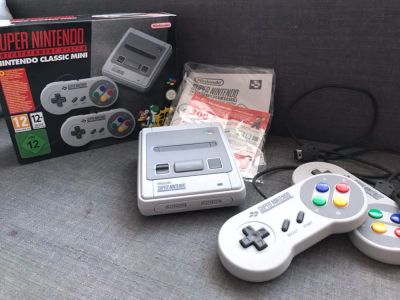 Лот: 12535613. Фото: 1. Приставка Super Nintendo classic... Игровые приставки, консоли