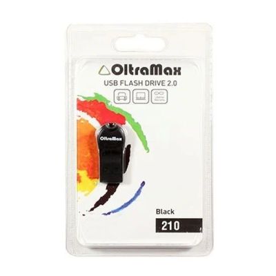Лот: 11686211. Фото: 1. USB 16GB OltraMax 210 черный. USB-флеш карты