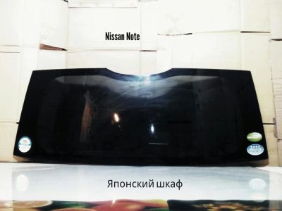 Лот: 9037369. Фото: 1. Стекло Nissan Note заднее. Оригинальное... Кузов