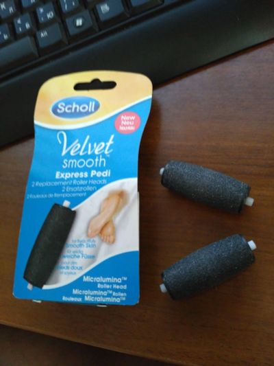 Лот: 13233793. Фото: 1. Scholl Velvet Smooth Сменные насадки... Инструменты, аксессуары
