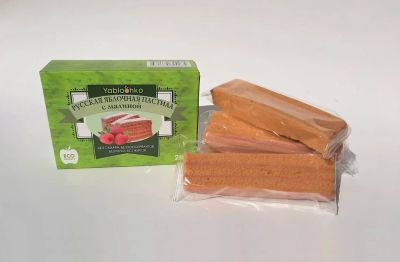 Лот: 19675885. Фото: 1. Пастила яблочная русская с малиной... Другое (продукты)