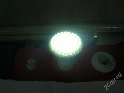 Лот: 584951. Фото: 1. Лампа светодиодная GU10 60LED... Другое освещение