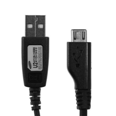 Лот: 3340564. Фото: 1. Дата кабель microUSB - USB Samsung... Дата-кабели, переходники