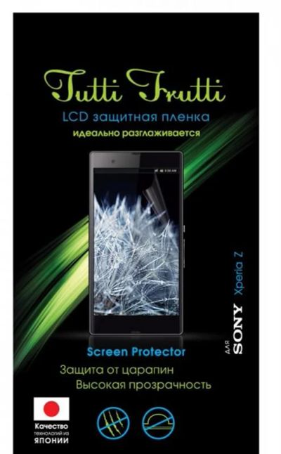 Лот: 4807779. Фото: 1. Защитная пленка Tutti Frutti для... Защитные стёкла, защитные плёнки