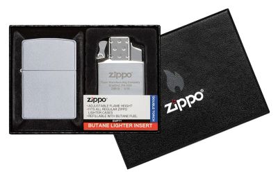 Лот: 17956395. Фото: 1. Набор ZIPPO: Зажигалка Zippo... Зажигалки, спички, пепельницы