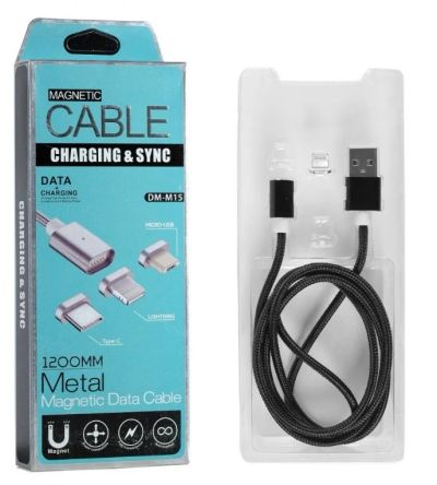 Лот: 11901711. Фото: 1. Шнур Lightning USB магнитный для... Дата-кабели, переходники