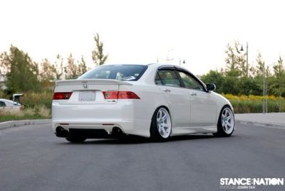 Лот: 5028874. Фото: 1. Honda Accord cl Задняя накладка... Детали тюнинга
