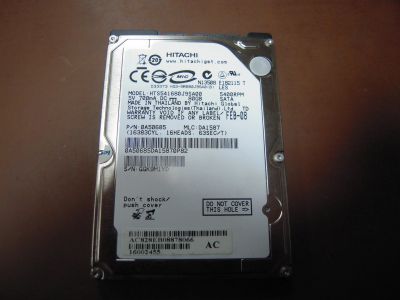 Лот: 14543748. Фото: 1. 80gb HDD 2.5" Sata для ноутбука... Жёсткие диски