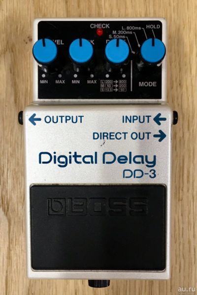 Лот: 15491387. Фото: 1. Boss DD-3 Digital Delay педаль... Гитарные эффекты и комбоусилители