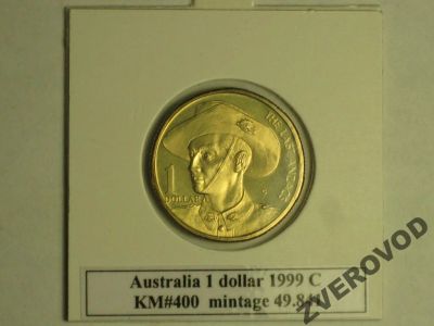 Лот: 5911384. Фото: 1. Австралия 1 доллар 1999 С The... Австралия и Океания