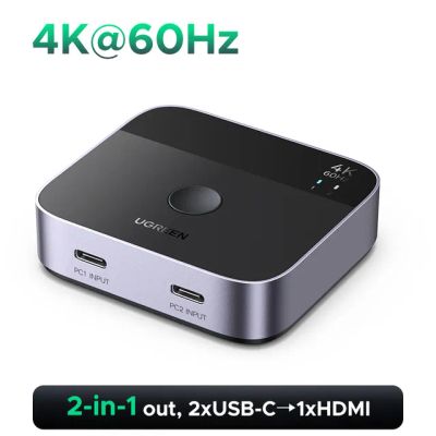 Лот: 25530045. Фото: 1. Переключатель UGREEN AW503 (55452... USB-флеш карты