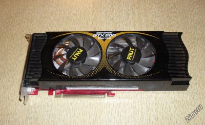Лот: 5583958. Фото: 1. palit geforce GTX 260. Видеокарты