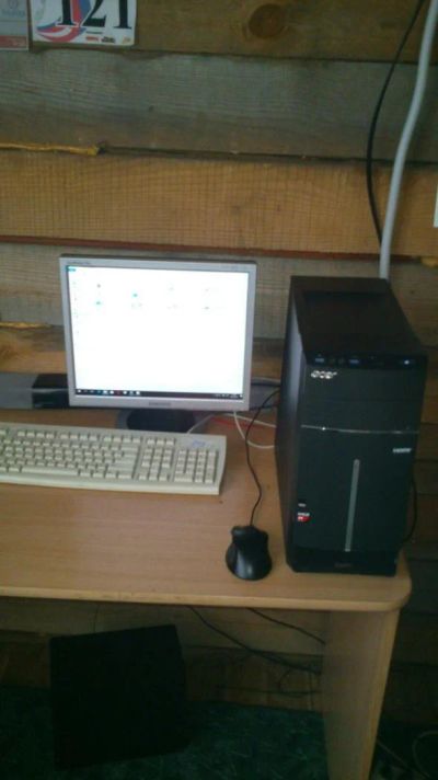 Лот: 10726781. Фото: 1. Продам компьютер Acer aspire tc-100... Компьютеры в сборе