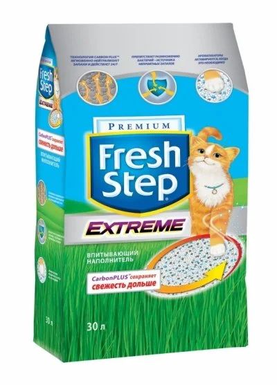 Лот: 14065785. Фото: 1. Наполнитель Fresh Step (Фрэш Стэп... Миски, лотки, наполнители