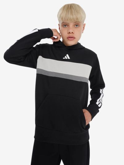 Лот: 25538200. Фото: 1. Худи для мальчиков adidas, Черный. Другое (спортивная одежда)