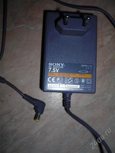Лот: 1736902. Фото: 1. Адаптер sony scph-114. Зарядные устройства, блоки питания для бытовой техники