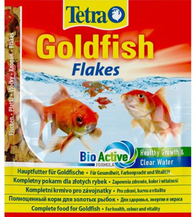 Лот: 22999825. Фото: 1. Tetra Goldfish корм для всех золотых... Корма