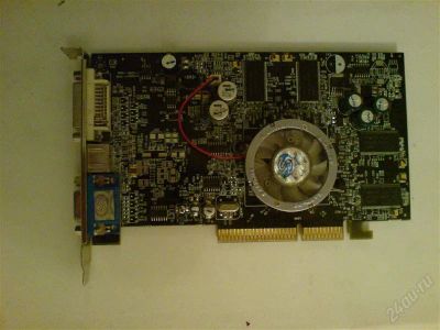 Лот: 1461655. Фото: 1. Sapphire ATI Radeon 9600Pro 128Mb... Видеокарты