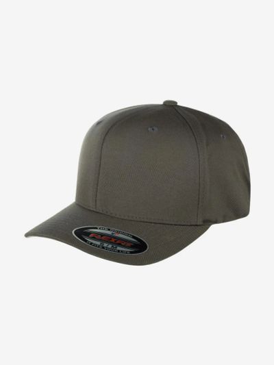Лот: 22838950. Фото: 1. Бейсболка FLEXFIT 6277 (серый... Другое (спортивная одежда)