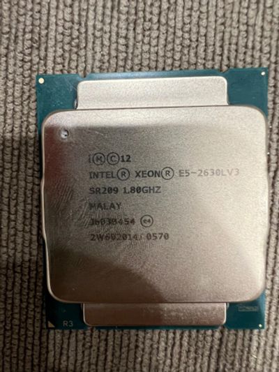Лот: 21545822. Фото: 1. Процессор Xeon 2630l v3. Процессоры