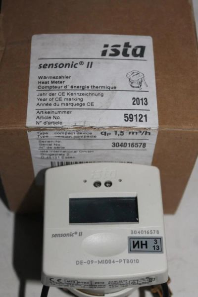 Лот: 7924948. Фото: 1. Теплосчетчик Ista Sensonic II... Другое (тепловое оборудование, климат)