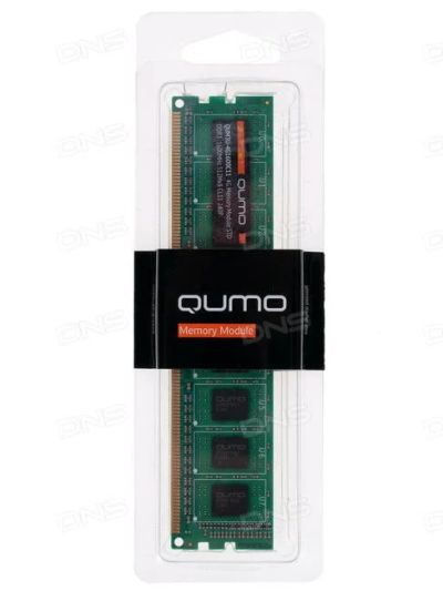 Лот: 11046875. Фото: 1. Оперативная память DDR4 Qumo QUM4U-4G2400KK16... Оперативная память