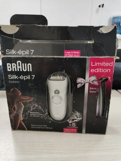 Лот: 21130905. Фото: 1. Эпилятор Braun Silk-epil 7. Укладка и стрижка волос, бритьё, эпиляция