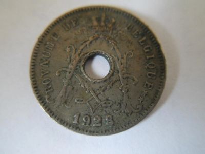 Лот: 5365130. Фото: 1. Бельгия 5 сантимов, 1928 Надпись... Европа