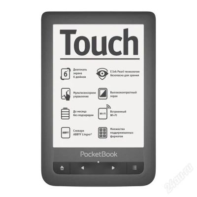 Лот: 2451326. Фото: 1. Электронная книга Touch PocketBook... Электронные книги