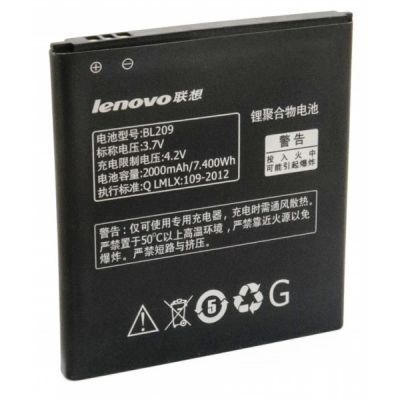 Лот: 9088367. Фото: 1. Акб (Аккумулятор) BL209 Lenovo... Аккумуляторы