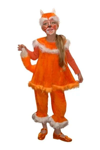 Лот: 10459363. Фото: 1. Детский карнавальный костюм Лисичка... Детские карнавальные, праздничные костюмы