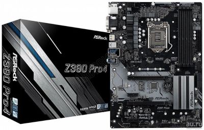 Лот: 13823706. Фото: 1. Материнская плата ASRock Z390... Материнские платы