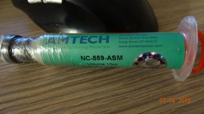 Лот: 5360739. Фото: 1. флюс Amtech NC 559-ASM(безотмывочный... Материалы, химия