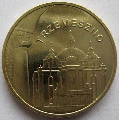 Лот: 7254948. Фото: 1. 2 злотых 2010. Тшемешно, в обороте... Европа